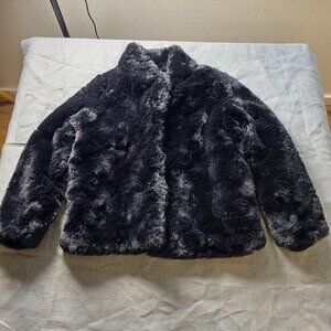 Joujou Faux Fur Womens Jacket - Size L